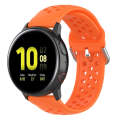 20mm Universal Sport Silicone Watch Band(Orange)