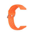 20mm Universal Sport Silicone Watch Band(Orange)