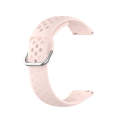 20mm Universal Sport Silicone Watch Band(Pink)