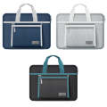 14 inch Oxford Fabric Portable Laptop Handbag(Dark Blue)