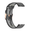 For Amazfit Bip Lite Version 1S / Bip S 20mm Nylon Denim Canvas Replacement Strap Watchband(Gray ...