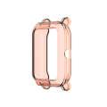 For Amazfit Bip Lite Version 1S / Bip S Transparent TPU Watch Protective Case(Transparent Orange)