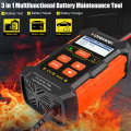 KONNWEI KW520 12V / 24V 3 in 1 Car Battery Tester with Detection & Repair & Charging Function(US ...