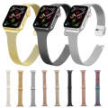 For Apple Watch Series 9&8&7 41mm / SE 3&SE 2&6&SE&5&4 40mm / 3&2&1 38mm Milanese Stainless Steel...