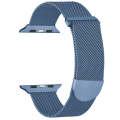 For Apple Watch Ultra 49mm Milanese Metal Magnetic Watch Band(Blue)