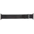 For Apple Watch 8 41mm Milanese Metal Magnetic Watch Band(Black)