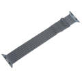For Apple Watch 8 45mm Milanese Metal Magnetic Watch Band(Space Grey)