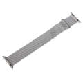 For Apple Watch 7 45mm Milanese Metal Magnetic Watch Band(Silver)