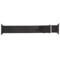 For Apple Watch 6 40mm Milanese Metal Magnetic Watch Band(Black)