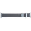 For Apple Watch 5 44mm Milanese Metal Magnetic Watch Band(Space Grey)