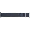 For Apple Watch 4 44mm Milanese Metal Magnetic Watch Band(Midnight Blue)