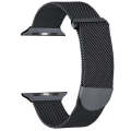 For Apple Watch SE 2023 40mm Milanese Metal Magnetic Watch Band(Gunmetal)