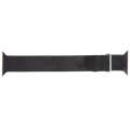 For Apple Watch SE 2023 40mm Milanese Metal Magnetic Watch Band(Black)