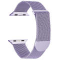 For Apple Watch SE 2023 40mm Milanese Metal Magnetic Watch Band(Lavender Purple)