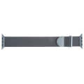 For Apple Watch Ultra 2 49mm Milanese Metal Magnetic Watch Band(Space Grey)