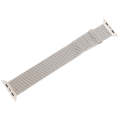 For Apple Watch 9 41mm Milanese Metal Magnetic Watch Band(Starlight)