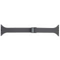 For Apple Watch Series 8 41mm Magnetic Buckle Slim Silicone Watch Band(Starry Grey)