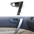 For Nissan Qashqai Left-Drive Car Door Inside Handle Base Bracket, Type:Base Left(Black)