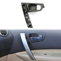 For Nissan Qashqai Left-Drive Car Door Inside Handle Base Bracket, Type:Base Right(Black)