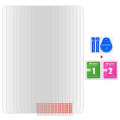 For Hisense U60 10pcs 0.26mm 9H 2.5D Tempered Glass Film