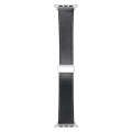 For Apple Watch Serie 8 45mm  Magnetic Buckle Skin Feel Leather Watch Band(Black)
