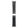 For Apple Watch SE 2022 40mm Magnetic Buckle Skin Feel Leather Watch Band(Black)