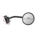 SF-JP-002 1 Pair For Jeep Wrangler Modified A-Pillar Round Shape Rearview Mirror Reversing Mirror