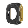 For Apple Watch Ultra 49mm 2-in-1 PC Hybrid TPU Armor Watch Case(Gold)