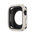 For Apple Watch Series 8 / 7 45mm 2-in-1 PC Hybrid TPU Armor Watch Case(Starlight)