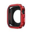 For Apple Watch Series 6 / 5 / 4 / SE 40mm 2-in-1 PC Hybrid TPU Armor Watch Case(Red)