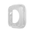 For Apple Watch Series 6 / 5 / 4 / SE 44mm 2-in-1 PC Hybrid TPU Armor Watch Case(Transparent)