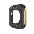 For Apple Watch Series 6 / 5 / 4 / SE 44mm 2-in-1 PC Hybrid TPU Armor Watch Case(Gold)