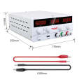 GVDA SPS-H3010 30V-10A Adjustable Voltage Regulator, Specification:EU Plug(White)