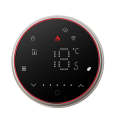 BHT-6001GBLW 95-240V AC 16A Smart Round Thermostat Electric Heating LED Thermostat With WiFi(Black)