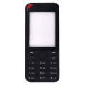 For Nokia 208 Full Housing Cover(Black)