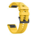 For Garmin Epix Pro 42mm Silicone Replacement Watch Band(Yellow)