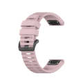 For Garmin Epix Pro 47mm Sports Silicone Watch Band(Rose Pink)
