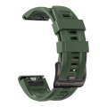 For Garmin Epix Pro 47mm Sport Pure Color Silicone Watch Band(Army Green)