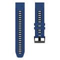 For Garmin Enduro 2 Sports Two-Color Silicone Watch Band(Midnight Blue+Black)