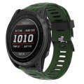 For Garmin Enduro 2 Camouflage Printed Silicone Watch Band(Army Green+Army Camouflage)