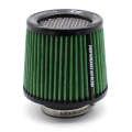 XH-UN077-079 Car High Flow Cold Cone Engine Air Intake Filter, Size:101mm(Green)