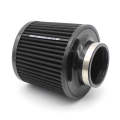 XH-UN077-079 Car High Flow Cold Cone Engine Air Intake Filter, Size:63mm(Blue)