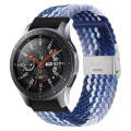For Huawei Watch 4 / 4 Pro Nylon Braided Metal Buckle Watch Band(Z Blueberry)