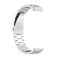 For Huawei Watch 4 / 4 Pro Three Bead Stainless Steel Watch Band(Silver)