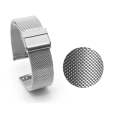 For Huawei Watch 4 / 4 Pro Milan Steel Mesh Double Buckle Watch Band(Silver)