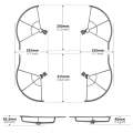 For DJI Mavic 3 Pro STARTRC Drone Propeller Protective Guard Anti-collision Ring(Grey)