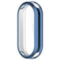 For Xiaomi Mi Band 8 Full Coverage TPU Electroplating Watch Protective Case(Blue)