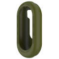 For Xiaomi Mi Band 8 Pure Color Silicone Watch Protective Case(Army Green)