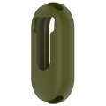 For Xiaomi Mi Band 8 Pure Color Silicone Watch Protective Case(Army Green)