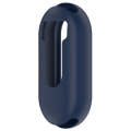 For Xiaomi Mi Band 8 Pure Color Silicone Watch Protective Case(Midnight Blue)